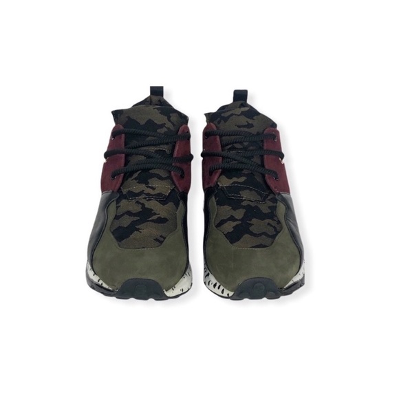 Steve Madden Women’s Cliff Sneakers Camouflage Olive Green Black 9.5 - Picture 4 of 7